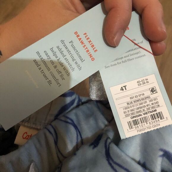 📳 Cat & Jack | NEW Fleece Pj Pants - Picture 3 of 3